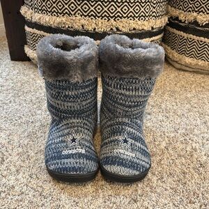 Dallas Cowboys Slipper Boots SZ XL